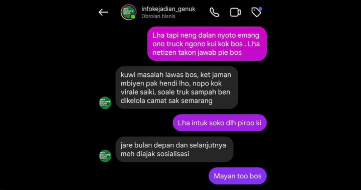 Ilustrasi media sosial