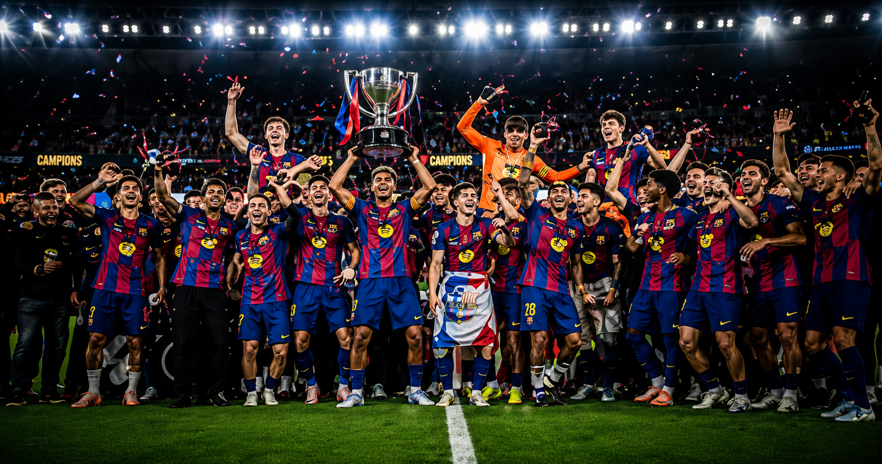 Barcelona Sukses Mempertahankan Gelar Juara Liga Spanyol